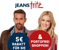 Bild zu Jeans Fritz: 5€ Gutschein + keine Versandkosten (ab 9,50€ einlösbar)