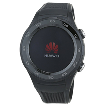 Bild zu HUAWEI WATCH 2 (4G) Smartwatch mit schwarzem Sportarmband (SIM-Unterstützung, NFC, Bluetooth, WLAN, Android Wear™ 2.0) für 249,50€