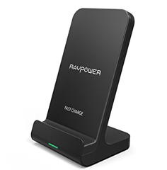 Bild zu RAVPower 10W Fast Wireless Ladegerät für Samsung Galaxy S9, iPhone X usw. für 15,99€