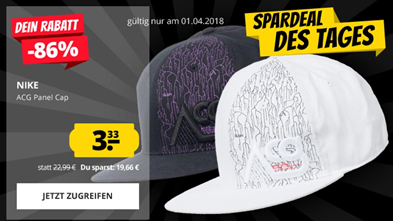 Bild zu Nike ACG Cap/Mütze für 3,33€ plus 3,95€ Versand