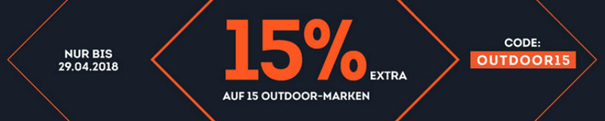 Bild zu SportScheck: 15% Extra-Rabatt auf Outdoor-Marken