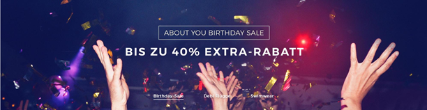 Bild zu About You feiert Geburtstag und schenkt euch bis zu 40% Extra-Rabatt