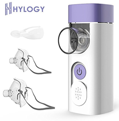 Bild zu Hylogy Inhalator mit Mundstück und Maske für Kinder und Erwachsene für 23,99€ inkl. Versand