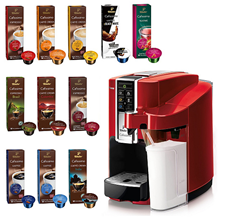 Bild zu TCHIBO Cafissimo Latte Kapselmaschine Inkl. 110 Kapseln ab 95,93€