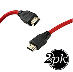 Bild zu [Prime] 2er Pack UltraHD HDMI Kabel (2m) für 3,90€