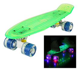 Bild zu WeSkate Cruiser Skateboard mit LED ab 13,99€