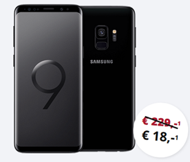Bild zu Samsung S9 für 18€ mit o2 Free M mit 10GB LTE Datenflat, SMS und Sprachflat für 29,99€ im Monat (junge Leute erhalten 15GB)
