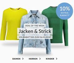 Bild zu Engelhorn: 10% Extra-Rabatt auf Jacken & Strick