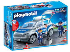 Bild zu PLAYMOBIL City Action 9053 Polizei-Geländewagen mit Licht und Sound für 24,94€