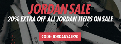 Bild zu Kickz.com: 20% Extra Rabatt auf reduzierte Jordan Artikel + kostenlose Lieferung