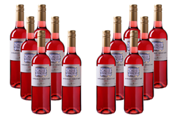 Bild zu Weinvorteil: 12 Flaschen Calle Principal – Tempranillo-Merlot Rosé für 39,96€