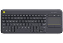 Bild zu LOGITECH K400 plus kabellose Tastatur inkl. Touchpad für 17€ inkl. Versand (Vergleich: 29€)