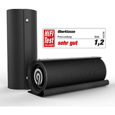 NINETEC Impulse Bluetooth 20W NFC Aux Lautsprecher - schwarz schwarz günstig online kaufen Plus de