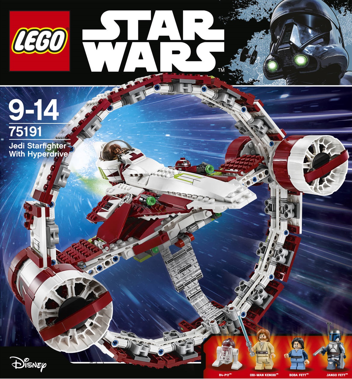 Bild zu Lego Star Wars Jedi Star Fighter (75191) für 78,29€