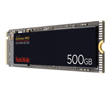 Bild zu SanDisk Extreme Pro NVMe 3D 500GB SSD M.2 ab 129€ (Vergleich: 173,69€)