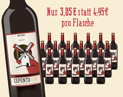 Bild zu vinos.de: 18 Flaschen Cepunto Oro Tempranillo für 54,90€