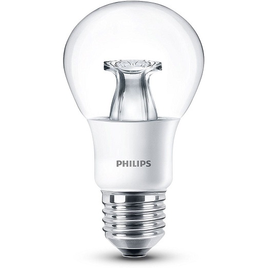 Bild zu 4er Pack Philips LED-LeuchtmittelE27 6W (40W 2700K) für 8,95€ (Vergleich: 12,89€)