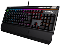 HYPERX Alloy Elite RGB-MX, Gaming Tastatur, Mechanisch, Cherry MX Red