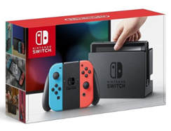Bild zu [schnell] Nintendo Switch Konsole neon-rot/neon-blau für 260,10€ (Vergleich: 303,95€)
