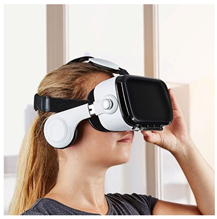 Bild zu auvisio Virtual-Reality-Brille mit integrierten Kopfhörern für 2,97€ zzgl. max. 5,97€ Versand