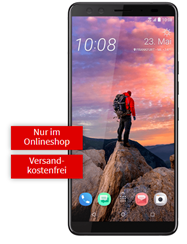 Bild zu HTC U12+ (einmalig 29€) + Vodafone Comfort Allnet (1GB Datenvolumen, Allnet-Flat) für 26,99€/Monat