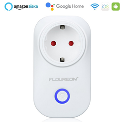 Bild zu Floureon Smarte Wi-Fi_Steckdose (Alexa + Google Home kompatibel) für 6,28€