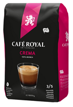 Bild zu 1 kg Cafe Royal Crema Kaffeebohnen für 8€ (Vergleich: 13,49€)