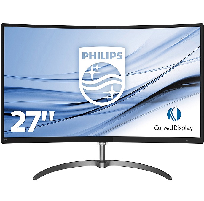 Bild zu 27 Zoll Curved LED-Monitor Philips E-Line 278E8QJAB für 175€ (Vergleich: 198€)