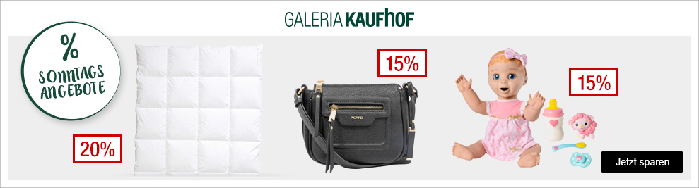 Bild zu Galeria Kaufhof Sonntags-Angebote, so z.B. 20% Rabatt auf Wohndecken & Dekokissen