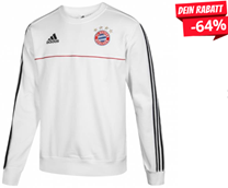 Bild zu SportSpar: adidas FC Bayern München Sweat Top Herren Sweatshirt für 23,94€ inkl. Versand (Vergleich: ab 31€)