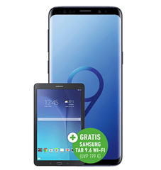 Bild zu Blau Allnet XL (5GB LTE Daten + Allnet Flat + SMS Flat) inkl. Samsung S9 + Galaxy Tab E (einmalig 79€) für 24,99€/Monat