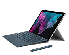 Bild zu Microsoft Surface Pro 6 Tablet 12.3″ – i5-8250U, 8GB RAM, 128GB SSD ab 956,78€ (Vergleich: 1049€)