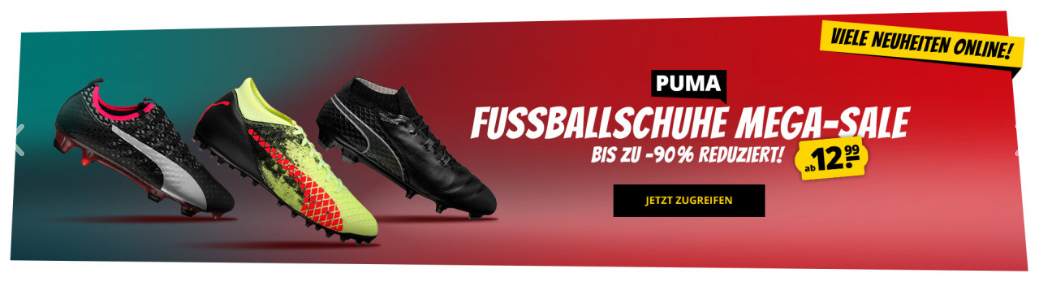 Bild zu SportSpar – Puma Fussballschuhe Mega Sale mit bis zu 90% Rabatt