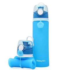 Bild zu Valourgo Faltbare Wasserflasche mit Leck Sicherheitsventil (600ml) für 7,47€