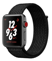 Bild zu Apple Watch Series 3 Nike+ GPS + Cellular 38mm für je 285€ (Vergleich: 359,90€)
