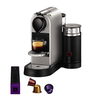 Bild zu KRUPS XN760B Nespresso New CitiZ&milk Kapselmaschine für je 103,99€ (Vergleich: 164,90€)