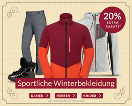 Bild zu Engelhorn Sport: 20% Extra-Rabatt auf Winterbekleidung