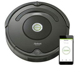 Bild zu [Top] IROBOT Roomba 676 Staubsaugroboter für 269€ (Vergleich: 320,99€)