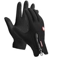Kungber Laufhandschuhe, Sport Thermo Touchscreen Handschuhe Winterhandschuhe Anti-Rutsch Fahrradhands[...]