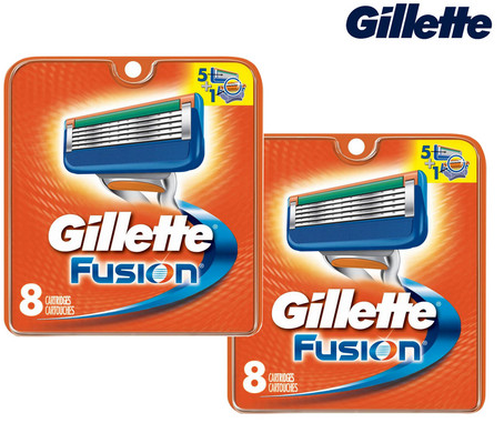 Bild zu 16 Gillette Fusion Rasierklingen für 29,95€ inkl. Versand (Vergleich: 37,20€)
