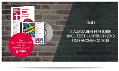 Bild zu 3 Ausgaben “Stiftung Warentest”+ Test Jahrbuch 2019 und Archiv CD 2018 für 9,90€