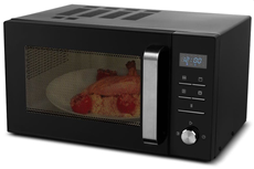 Bild zu Medion 3in1 Mikrowelle (MD 18043, Kombination aus Mikrowelle, Grill und Ofen, schwarz) für 99,90€ (Vergleich: 139,99€)