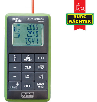 Bild zu Burg Wächter Entfernungsmesser mit Laser 50 PS 7550 für 45,90€ inkl. Versand (Vergleich: 76,99€)