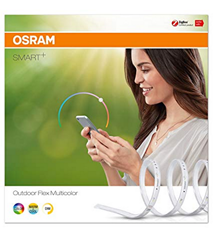 Bild zu Osram Smart+ ZigBee RGB LED Strip Outdoor Streifen, Warmweiß, tageslicht (2000K – 6500K), dimmbar, Länge 5m, Alexa & Hue kompatibel [Energieklasse A] für 44,23€