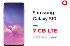 Bild zu Samsung Galaxy S10 128GB für 69,95€ mit 7GB LTE Vodafone Allnet Flat (SMS, Sprache + Daten) für 36,99€/Monat