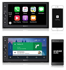 Bild zu Amazon.fr: Sony XAV-AX100 Media Receiver (6,4 Zoll, Bluetooth, Apple CarPlay, Android Auto) für 212,39€ (Vergleich: 275,77€)