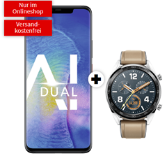 Bild zu [Top] HUAWEI Mate20 Pro Dual SIM & Huawei Watch GT für 49€ mit Vodafone Real Allnet (8GB Datenvolumen, Allnet-Flat, SMS-Flat) für 29,99€/Monat