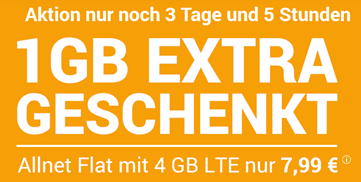 Bild zu nur noch heute: winSIM monatlich kündbaren Vertrag im o2-Netz mit 4GB LTE Datenflat, SMS und Sprachflat für 7,99€/Monat + 0€ Anschlussgebühr (sonst 19,99€)