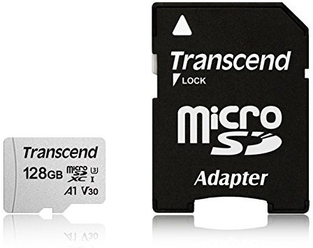 Bild zu Transcend microSDXC 128GB Premium 300S Class 10 Speicherkarte für 17,99€ (Vergleich: 21,09€)