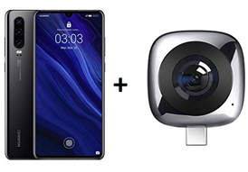 Bild zu Huawei P30 Smartphone inkl. Huawei EnVizion 360° Kamera für 484,11€ (VG: 674,89€)
